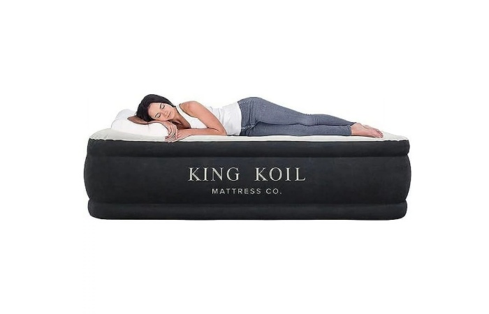 King Koil Pillow Top Plush Queen Air Mattress