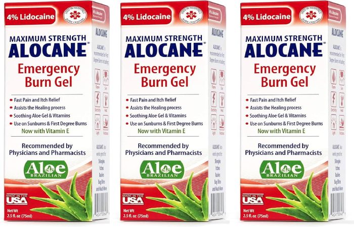 Alocane Maximum Strength Emergency Room Burn