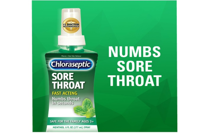 Chloraseptic Sore Throat Spray Menthol