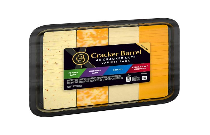 Cracker Barrel Cracker Cuts Pepper Jack