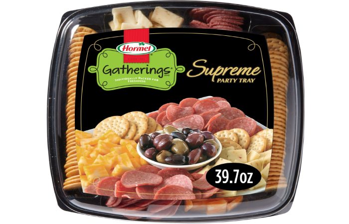 Hormel Gatherings Deli Supreme Party Plastic Tray