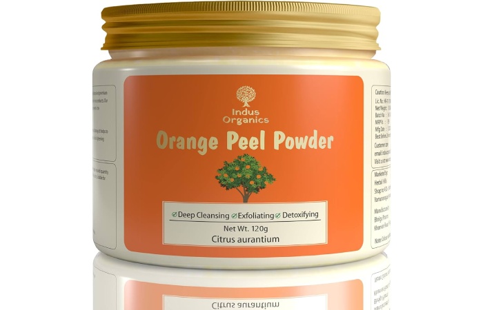 Indus Organics Orange Peel Powder face pack