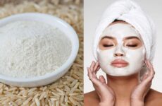 Rice Flour Face Pack For Skin Whitening