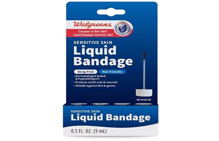 Walgreens Liquid Bandage Sensitive Skin0.3fl oz