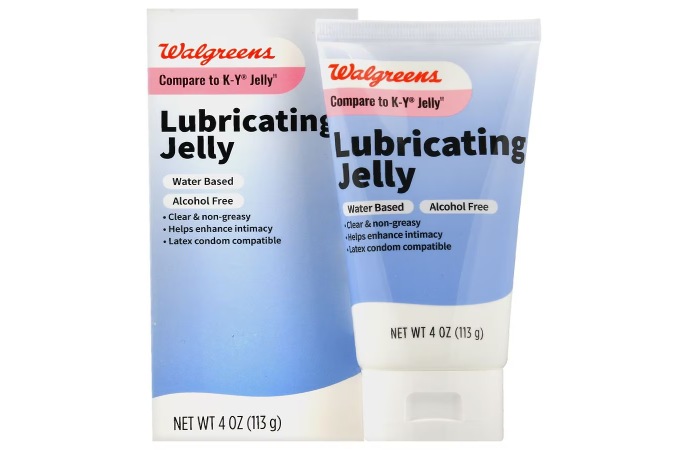 Walgreens Lubricating Jelly Water Based4.0oz