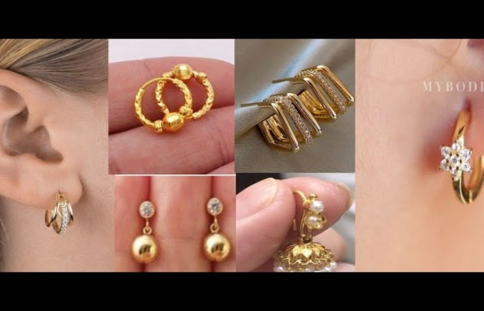 Gold Earring Designs Suited for Daily Use