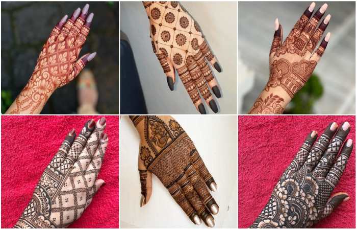 Simple & Modern Back Hand Mehndi Design