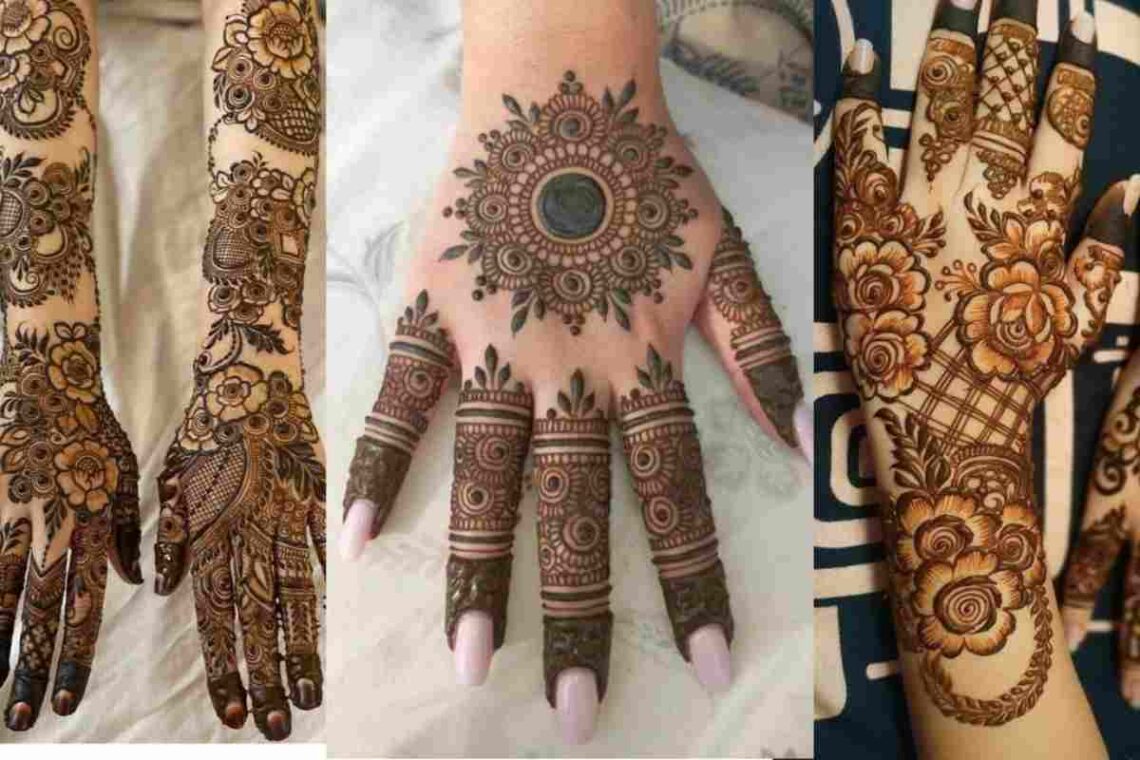 Simple Stylish Back Hand Mehndi Designs